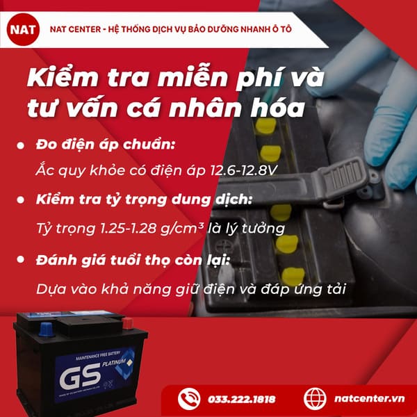 bình ắc quy xe 7 chỗ