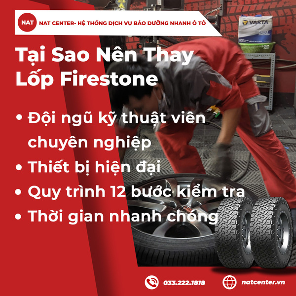 Tại Sao Nên Thay Lốp Firestone