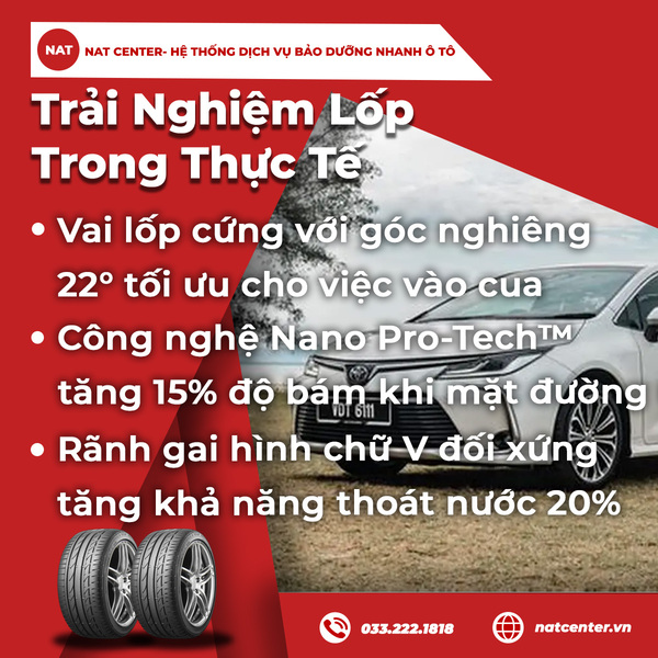 Trải Nghiệm Lốp Trong Thực Tế