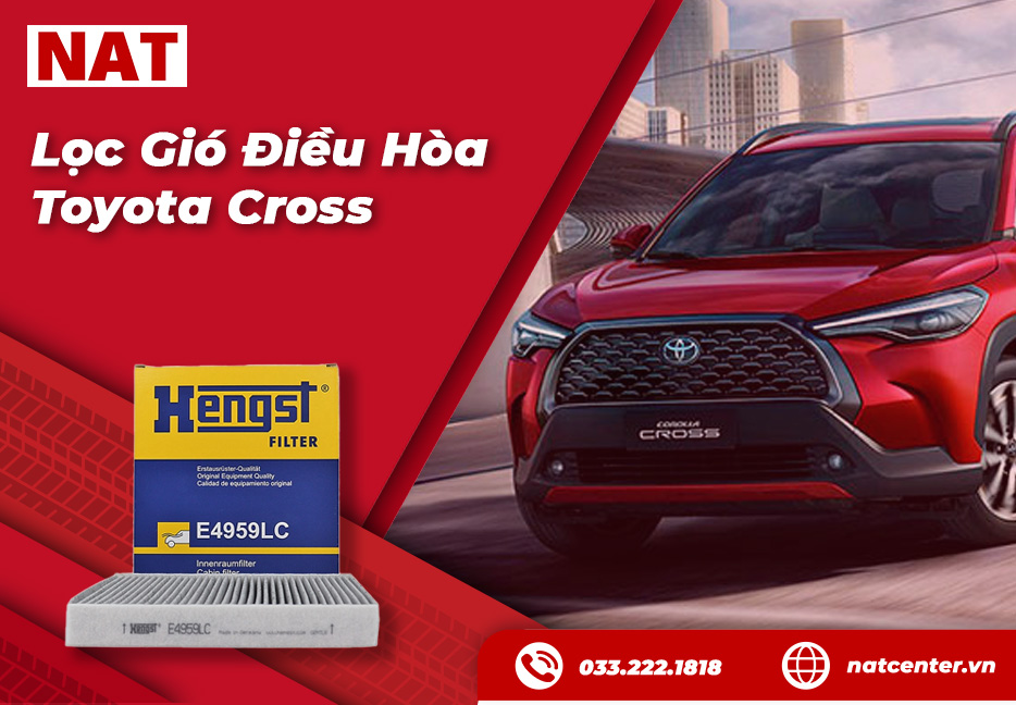 Lọc gió điều hòa Toyota Cross