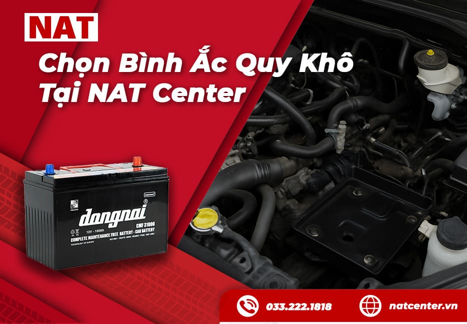 Chọn bình ắc quy khô - Lựa chọn bền bỉ