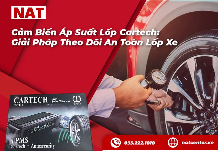 Cảm Biến Áp Suất Lốp Cartech