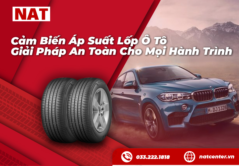Cảm Biến Áp Suất Lốp Ô Tô