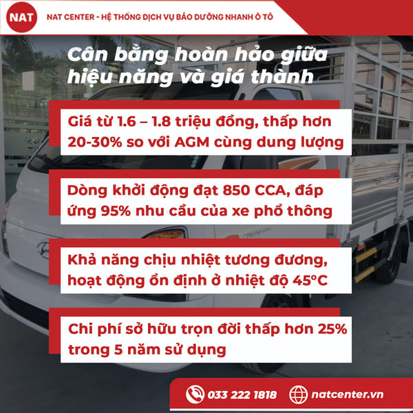 Cân bằng hoàn hảo giữa hiệu năng và giá thành
