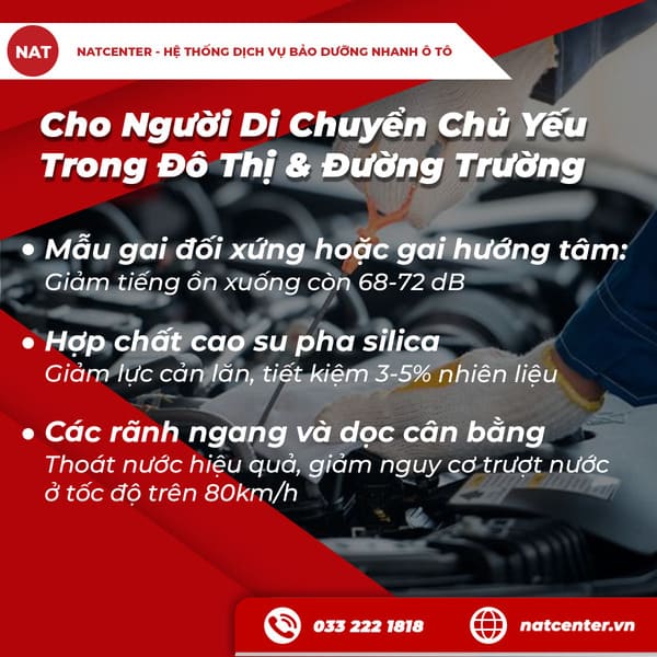 Cho Người Di Chuyển Chủ Yếu Trong Đô Thị & Đường Trường