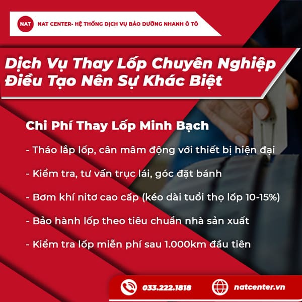 Dịch Vụ Thay Lốp Chuyên Nghiệp