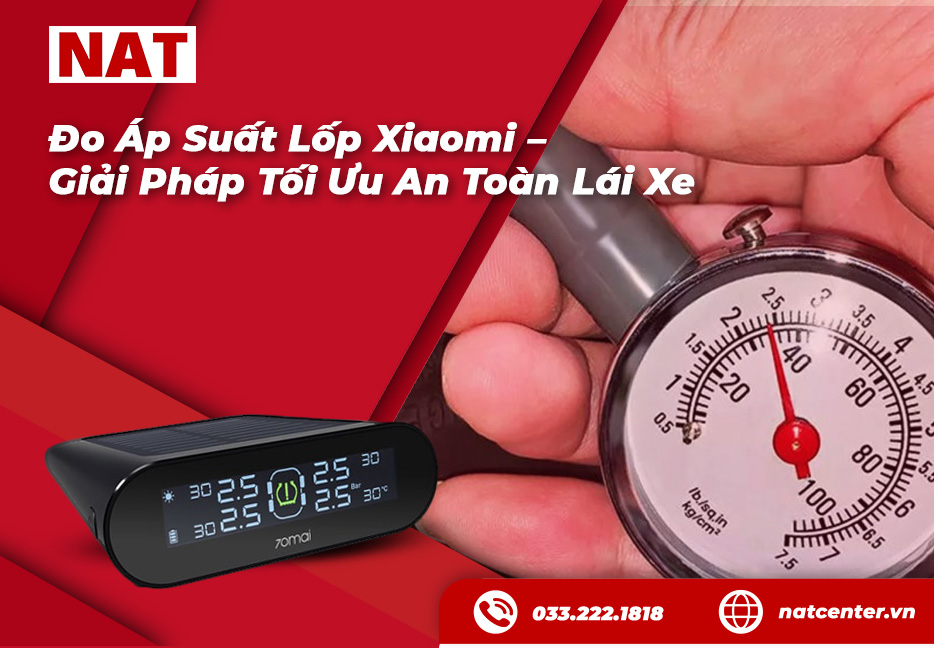 Đo Áp Suất Lốp Xiaomi - Giải Pháp Tối Ưu An Toàn Lái Xe