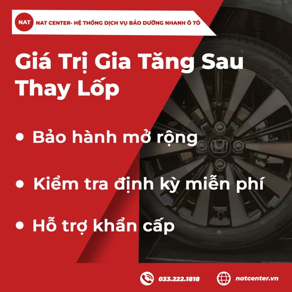 Giá Trị Gia Tăng Sau Thay Lốp