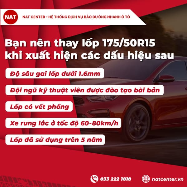 Khi nào cần thay lốp xe của bạn?