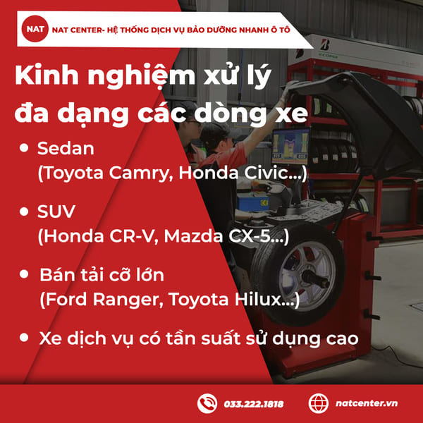 Kỹ thuật viên chuyên hãng – xử lý mọi dòng xe