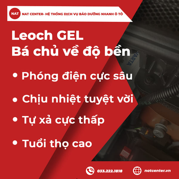Leoch GEL – Bá chủ về độ bền 