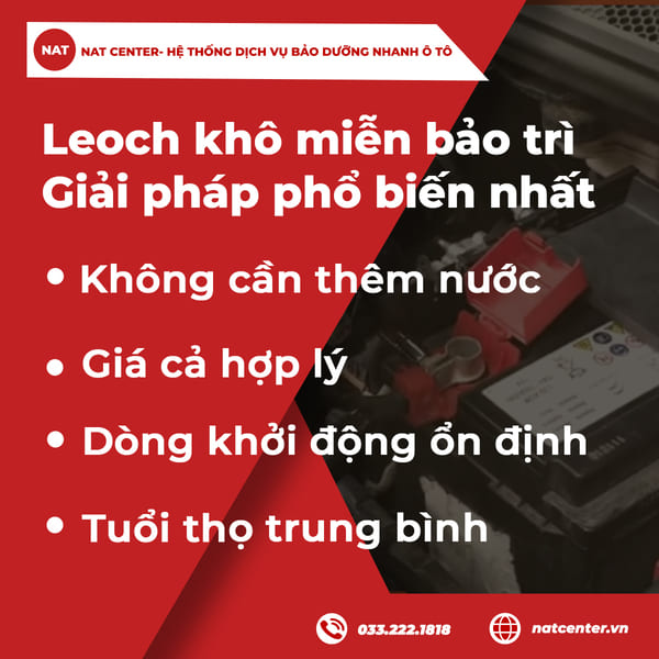 Leoch khô miễn bảo trì