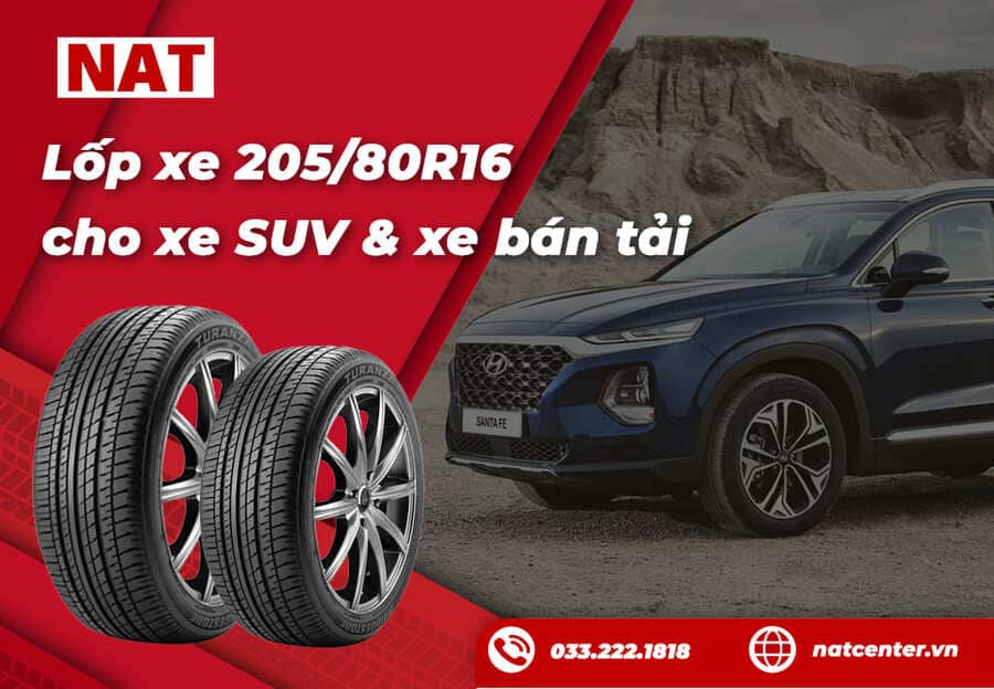 Lốp 205/80R16