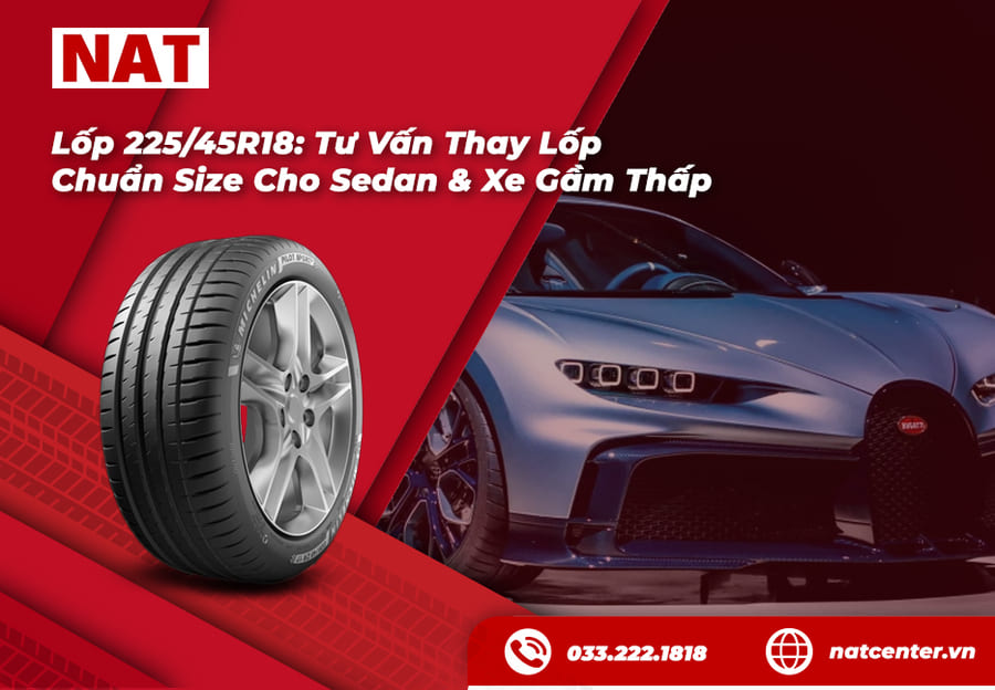 Lốp 225/45R18