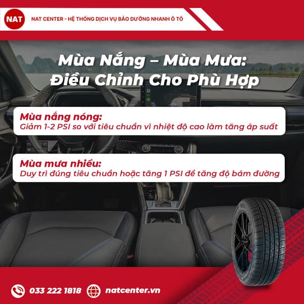 Mùa Nắng - Mùa Mưa: Điều Chỉnh Cho Phù Hợp