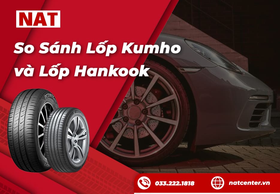 So Sánh Lốp Kumho và Hankook