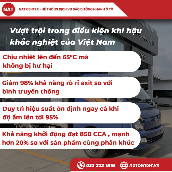 Vượt trội trong điều kiện khí hậu khắc nghiệt của Việt Nam