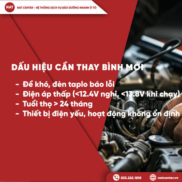 Khi nào cần thay bình mới theo đúng thông số?