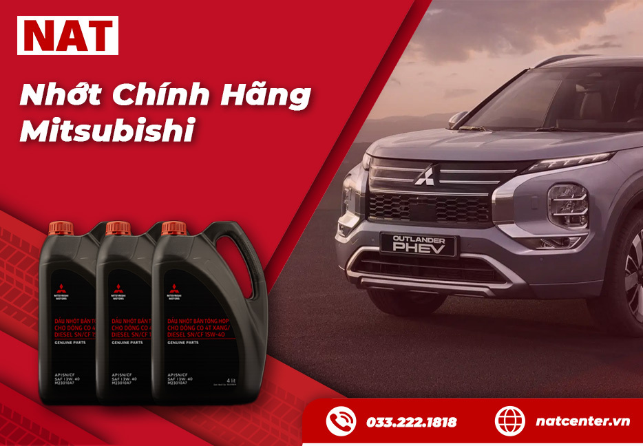 Nhớt chính hãng Mitsubishi
