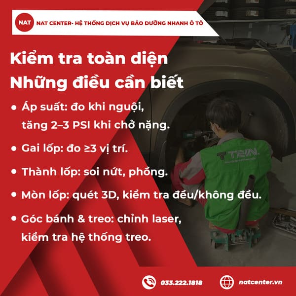 Kiểm tra toàn diện những điều cần biết