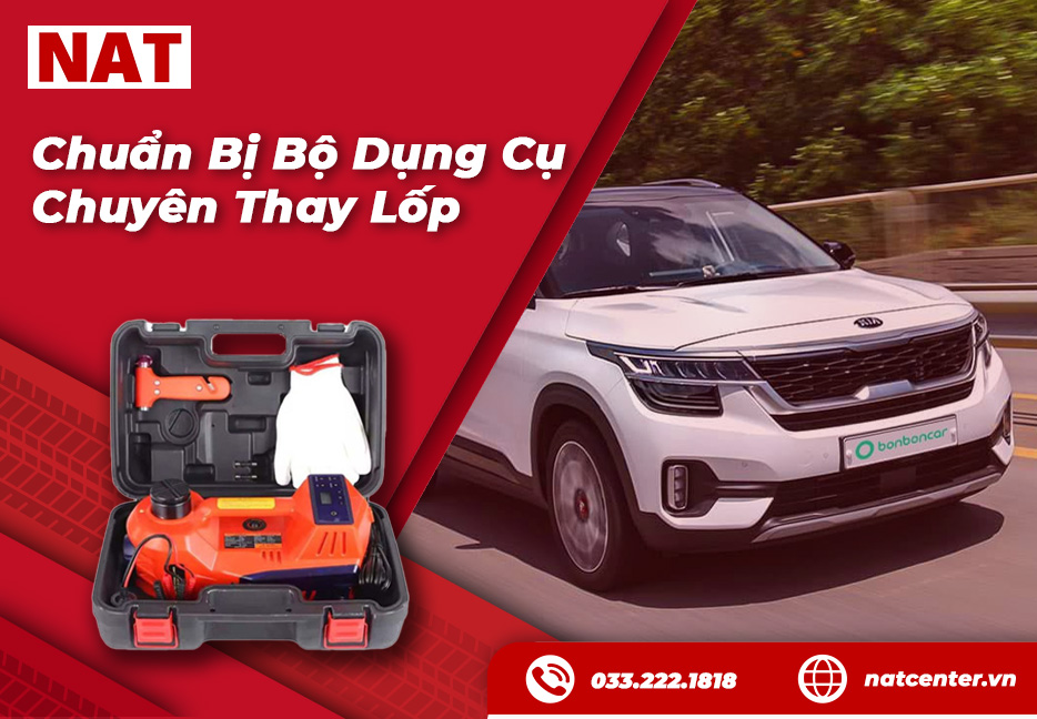 Bộ dụng cụ thay lốp xe ô tô