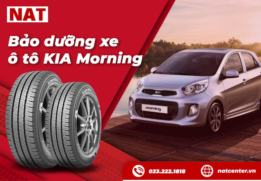 Bảo dưỡng xe ô tô KIA Morning