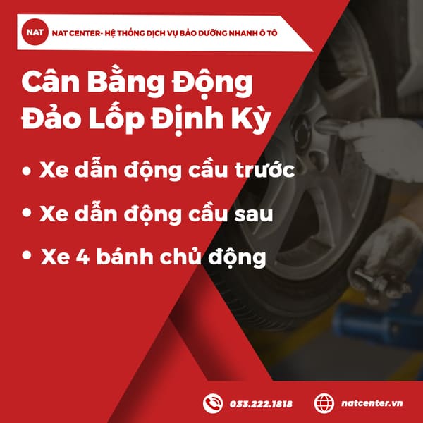 Cân Bằng Động & Đảo Lốp Định Kỳ