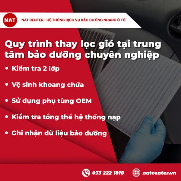 Dịch Vụ Thay Lọc Gió