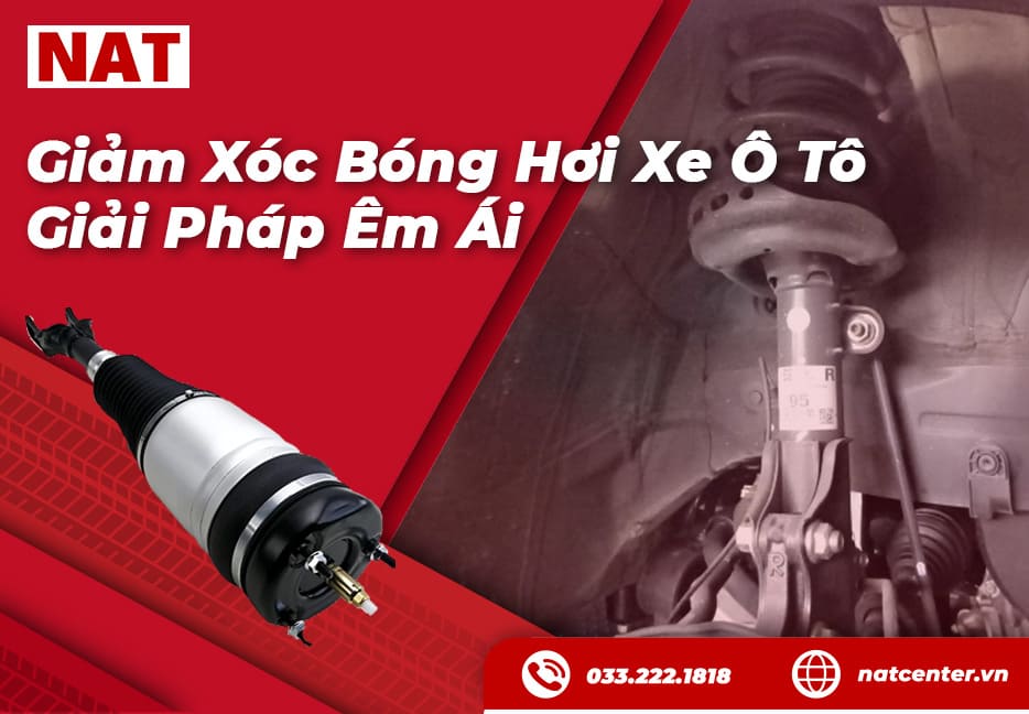 giảm xóc bóng hơi xe ô tô