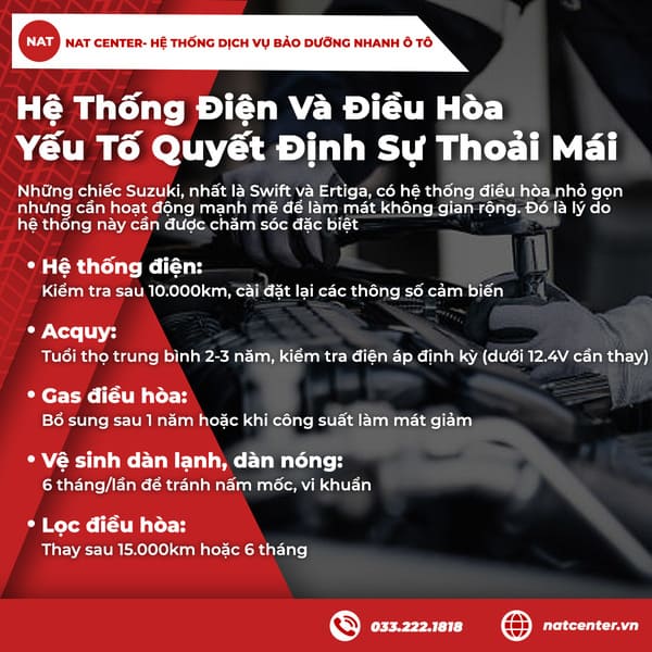 Hệ thống điện và điều hòa - Yếu tố quyết định sự thoải mái