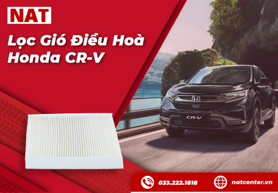 Lọc gió điều hoà honda crv