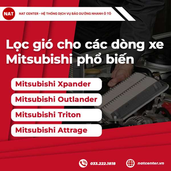 Lọc gió động cơ vs lọc gió điều hòa