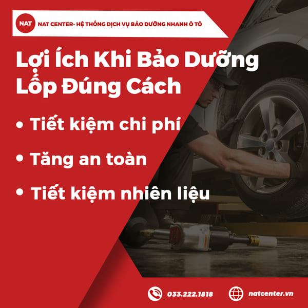 Lợi Ích Khi Bảo Dưỡng Lốp Đúng Cách