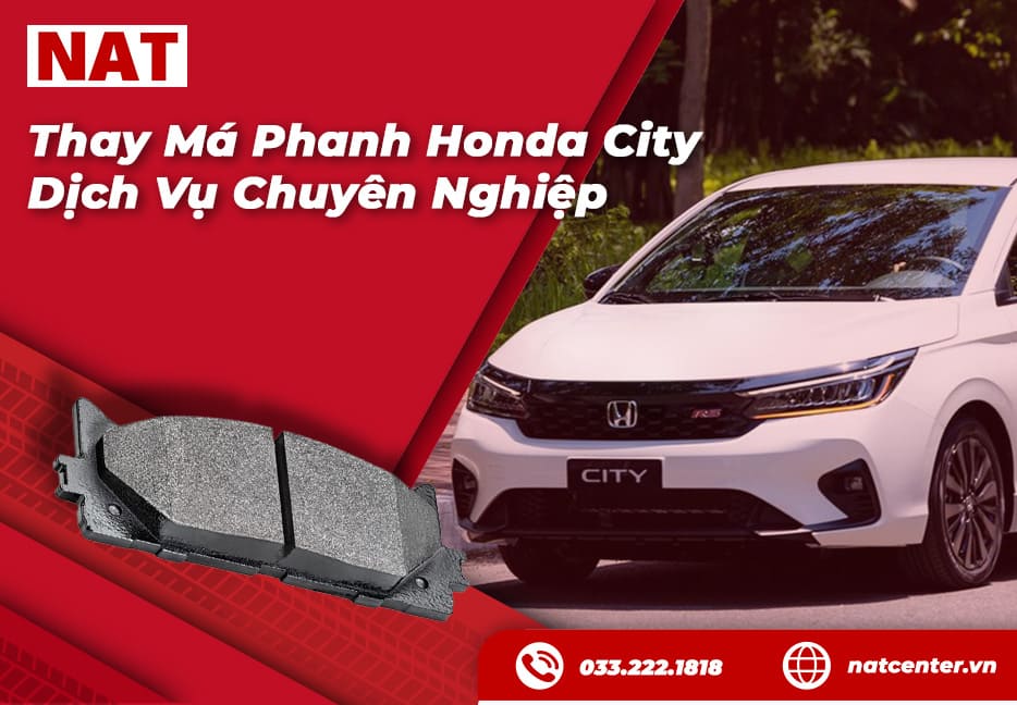 Má phanh Honda City