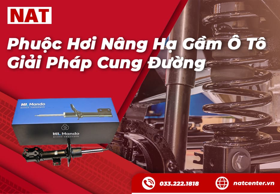 phuộc hơi nâng hạ gầm ô tô