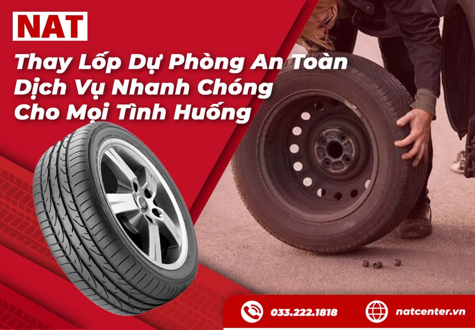 Thay lốp dự phòng