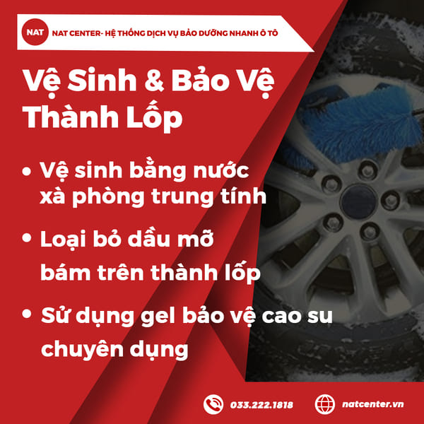 Vệ Sinh & Bảo Vệ Thành Lốp