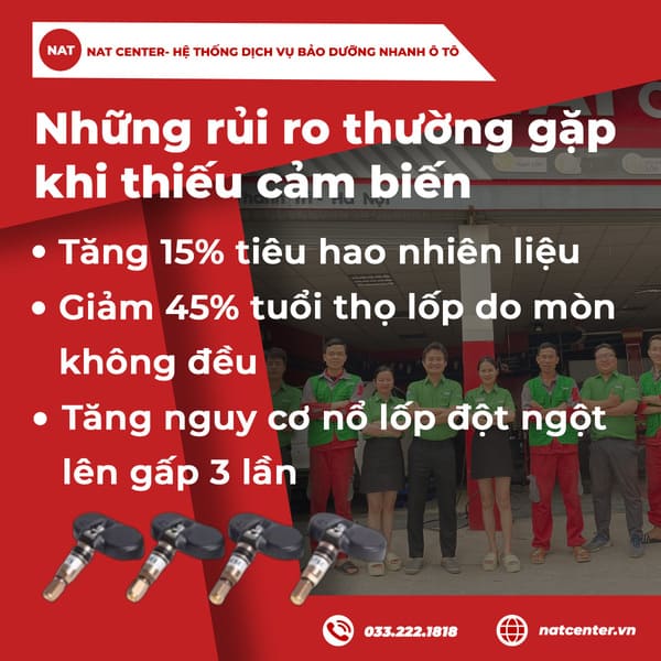 Những rủi ro thường gặp khi thiếu cảm biến