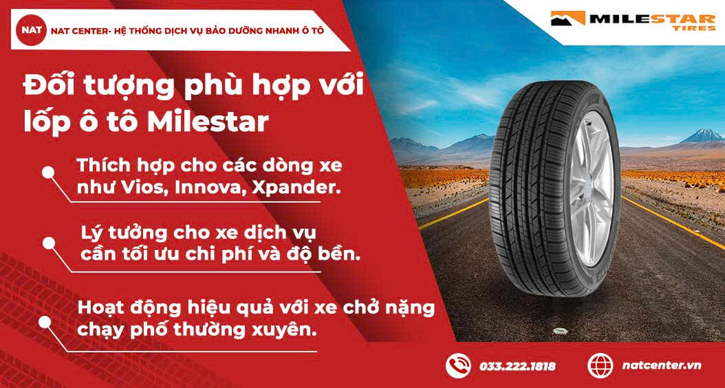 Đối tượng phù hợp với Milestar