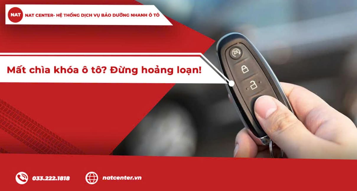 Mất chìa khóa xe ô tô NAT Center