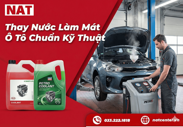 Quy Trình Thay Nước Làm Mát 1