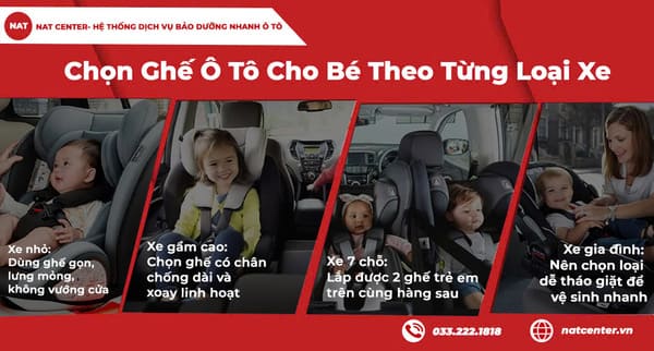 Hướng dẫn lắp ghế trẻ em trên ô tô - NAT Center