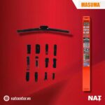 Chổi Gạt Mưa Silicone 14 Masuma Cao Cấp Đa Năng (13 Chân Thay)