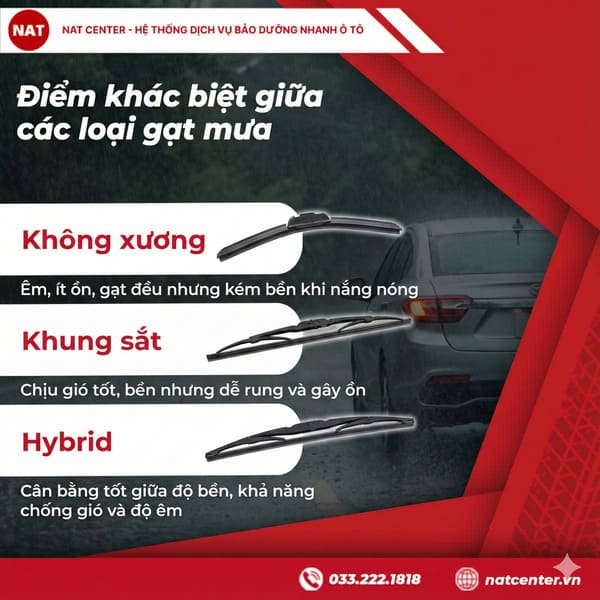 Gạt mưa cho Honda CRV 2019