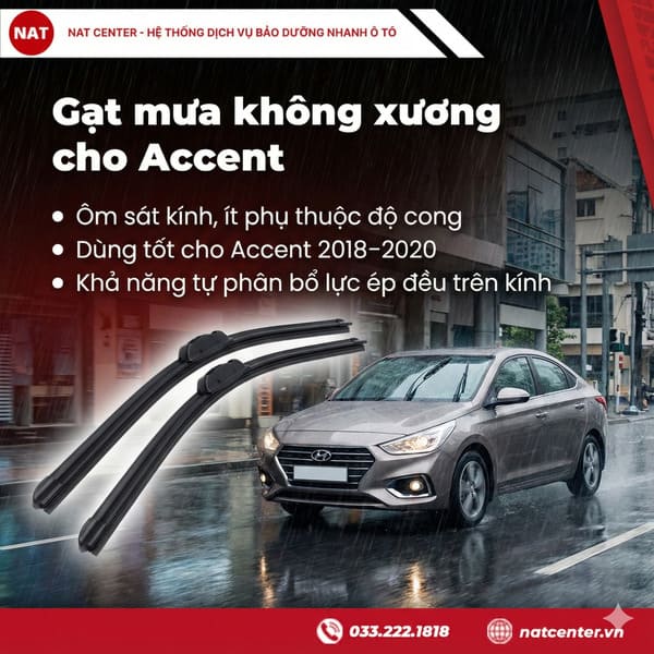 Gạt mưa Hyundai Accent