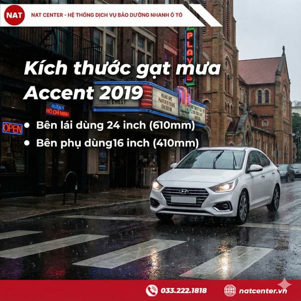 Gạt mưa Hyundai Accent