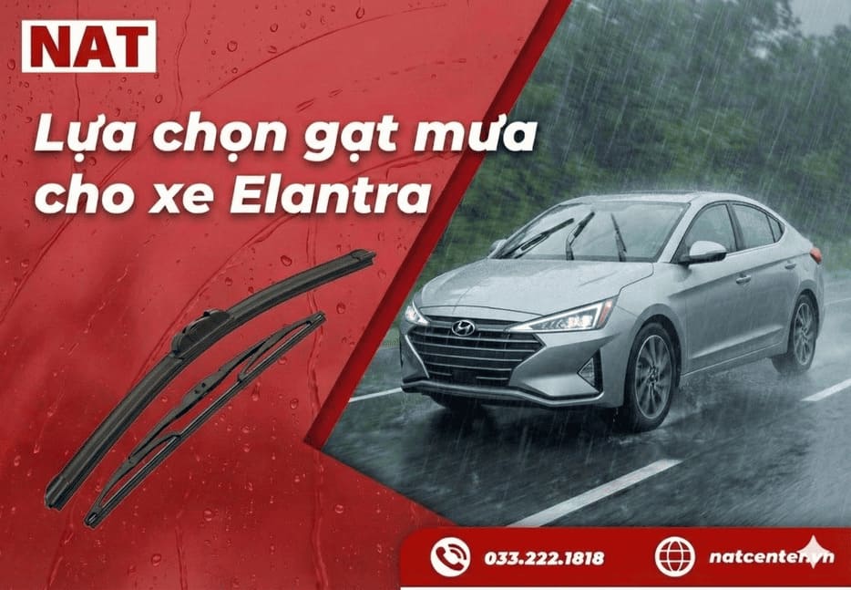 Gạt mưa cho Elantra