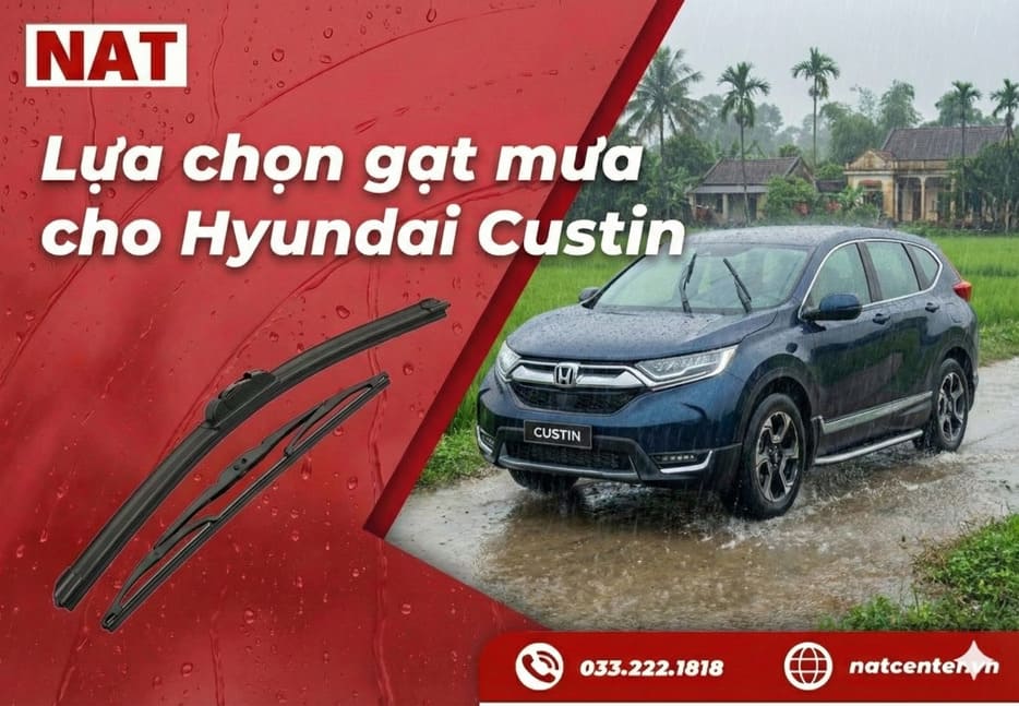 Gạt mưa cho Hyundai Custin