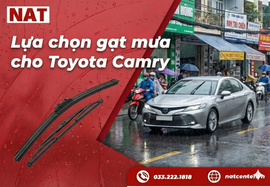 Gạt mưa cho Toyota Camry