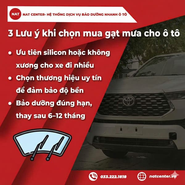 Gạt mưa cho Honda CRV 2019